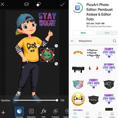 Cara Mudah Membuat Stiker di Picsart untuk Mempercantik Foto